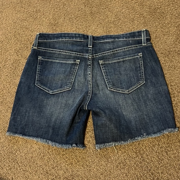 Cutoff Distressed Jean Shorts - Picture 2 of 9